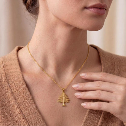Fern Tree Pendant | 925 Sterling Silver | Nature Inspired | Thoughtful Gift