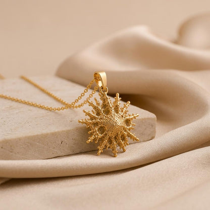 Procyon Star Pendant Necklace | Sterling Silver Necklace | Celestial Starburst Design | Meaningful Gift for Her