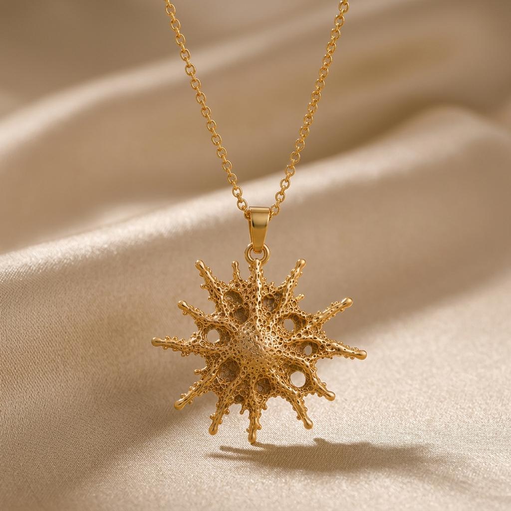 Capella Star Pendant Necklace | 925 Sterling Silver for Women | Intricate Celestial Theme | Meaningful Gift for Her