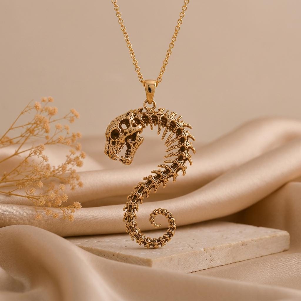 Sacred Panther Relic pendant | 925 Sterling Silver | Mythical Creature Jewelry | Unique Statement Gift
