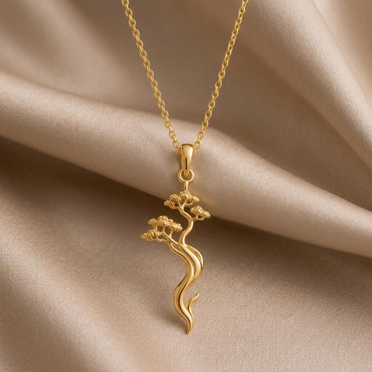 Juniper Flame Pendant | Sterling Silver | Nature Inspired | Meaningful Keepsake