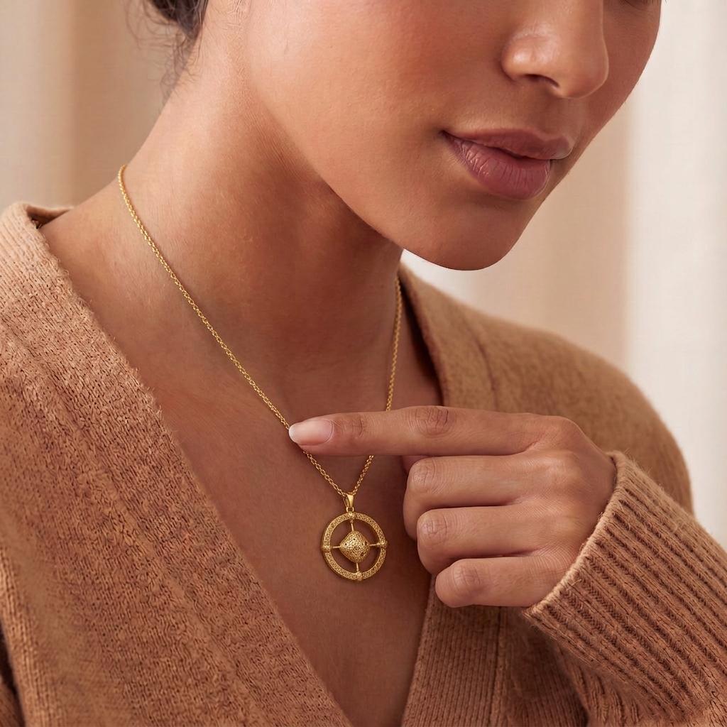 Ida Asteroid Pendant Necklace | 925 Sterling Silver | Celestial Space Theme | Unique Gift for Her