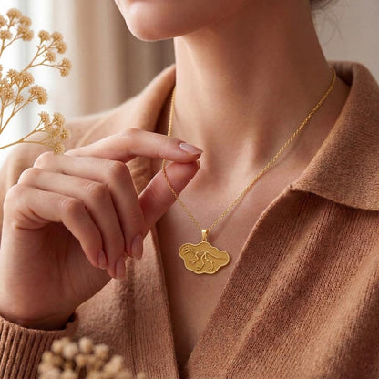 Deinonychus Fossil Pendant | Dinosaur Enthusiast | Dinosaur Fossil Theme | Unique Science Gift