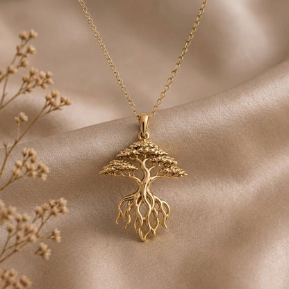Banyan Root Bonsai Pendant | 925 Sterling Silver Jewelry | Nature Inspired Design | Unique Birthday Gift