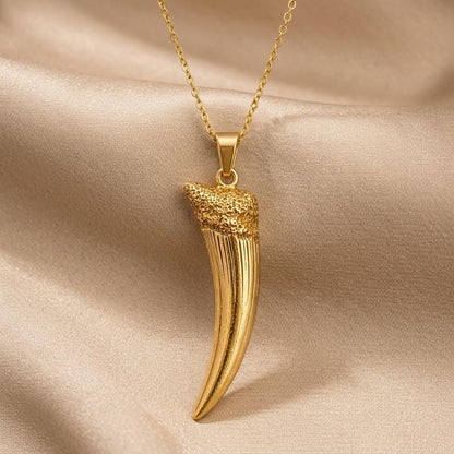 Edestus Tooth Pendant | 925 Sterling Silver Jewelry | Prehistoric Fossil Style | Unique Gift for Explorers
