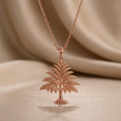 Fern Tree Pendant | 925 Sterling Silver | Nature Inspired | Thoughtful Gift