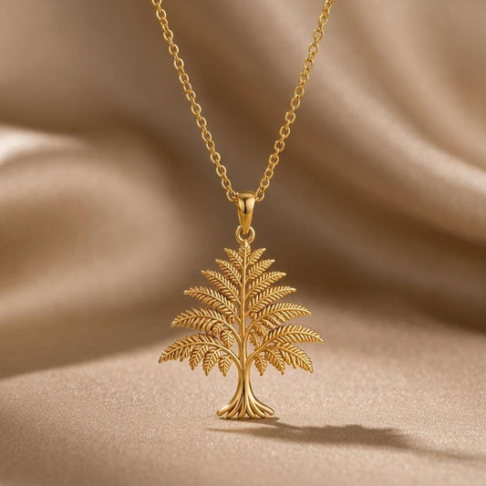 Fern Tree Pendant | 925 Sterling Silver | Nature Inspired | Thoughtful Gift