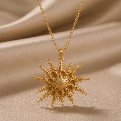 Bellatrix Star Pendant Necklace | Gold Plated Sterling Silver | Cosmic & Celestial Style | Meaningful Gift for Her