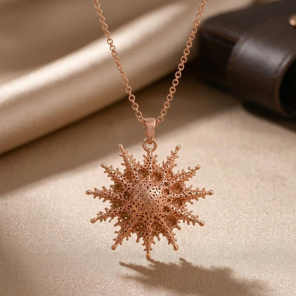 Mintaka Star Pendant Necklace | 925 Sterling Silver | Celestial Textured Design | Meaningful Celestial Gift