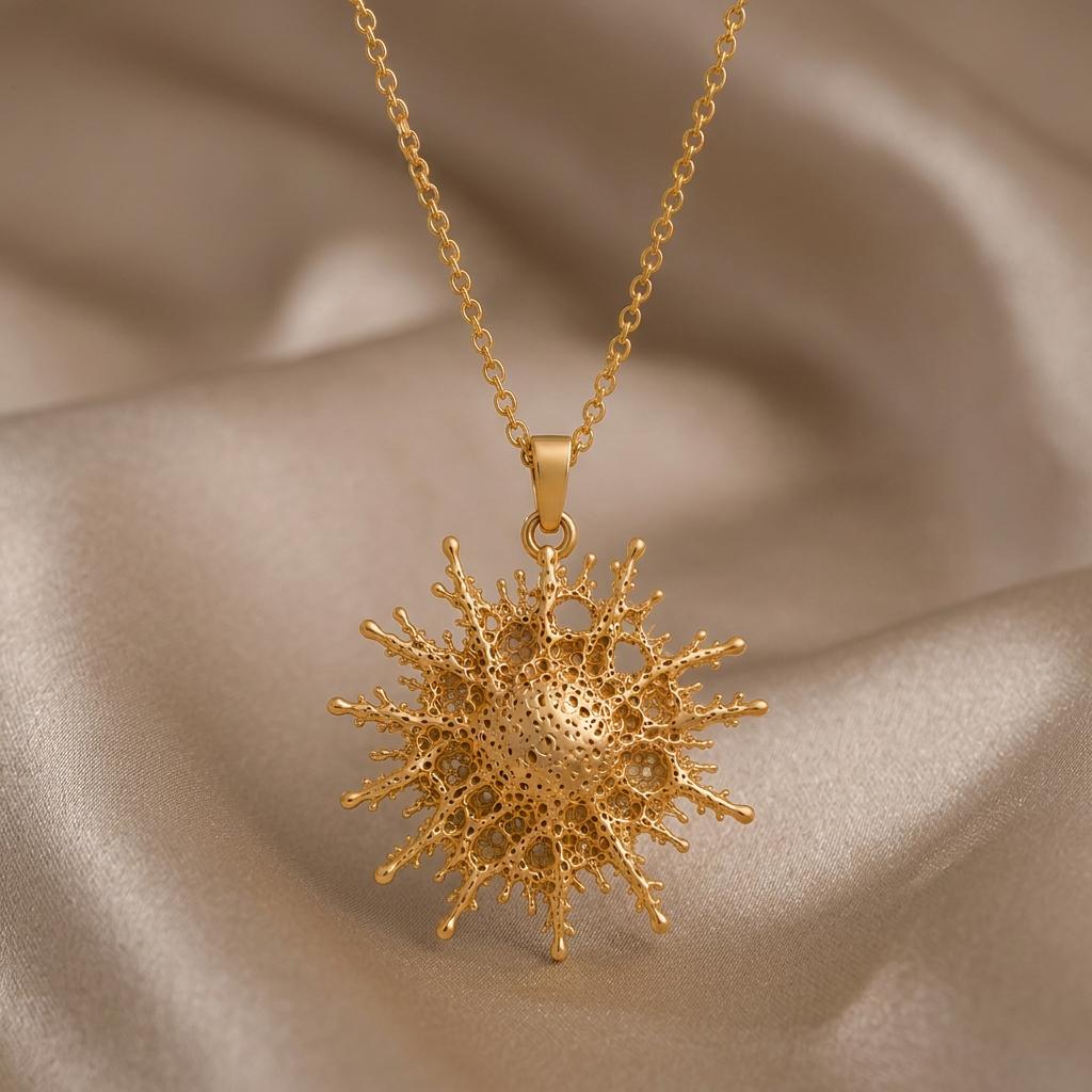 Merak Star Pendant Necklace | 925 Sterling Silver | Intricate Celestial Design | Unique Gift for Her