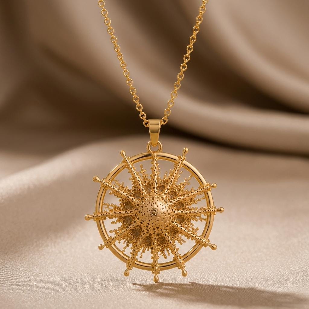 Achernar Star Pendant Necklace | 925 Sterling Silver | Celestial Starburst Design | Meaningful Gift for Her