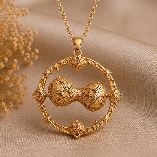 Kleopatra Asteroid Pendant Necklace | 925 Sterling Silver for Her | Cosmic Celestial Theme | Meaningful Gift for Her